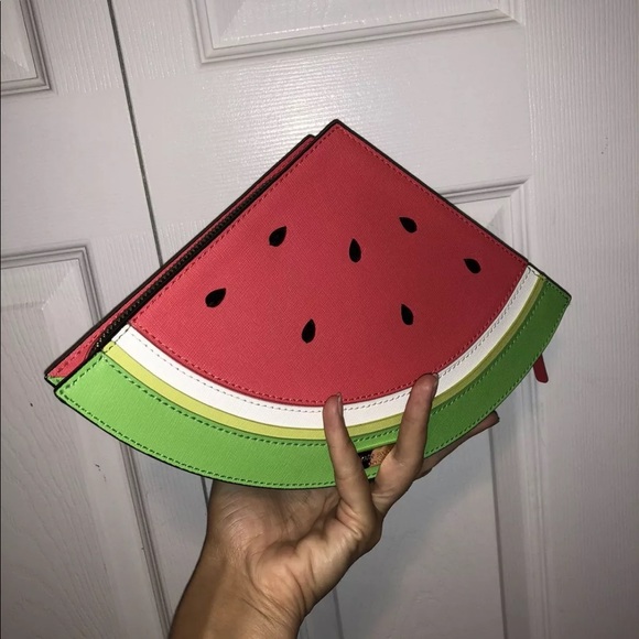 KATE SPADE WATERMELON CLUTCH BAG - Picture 4 of 8